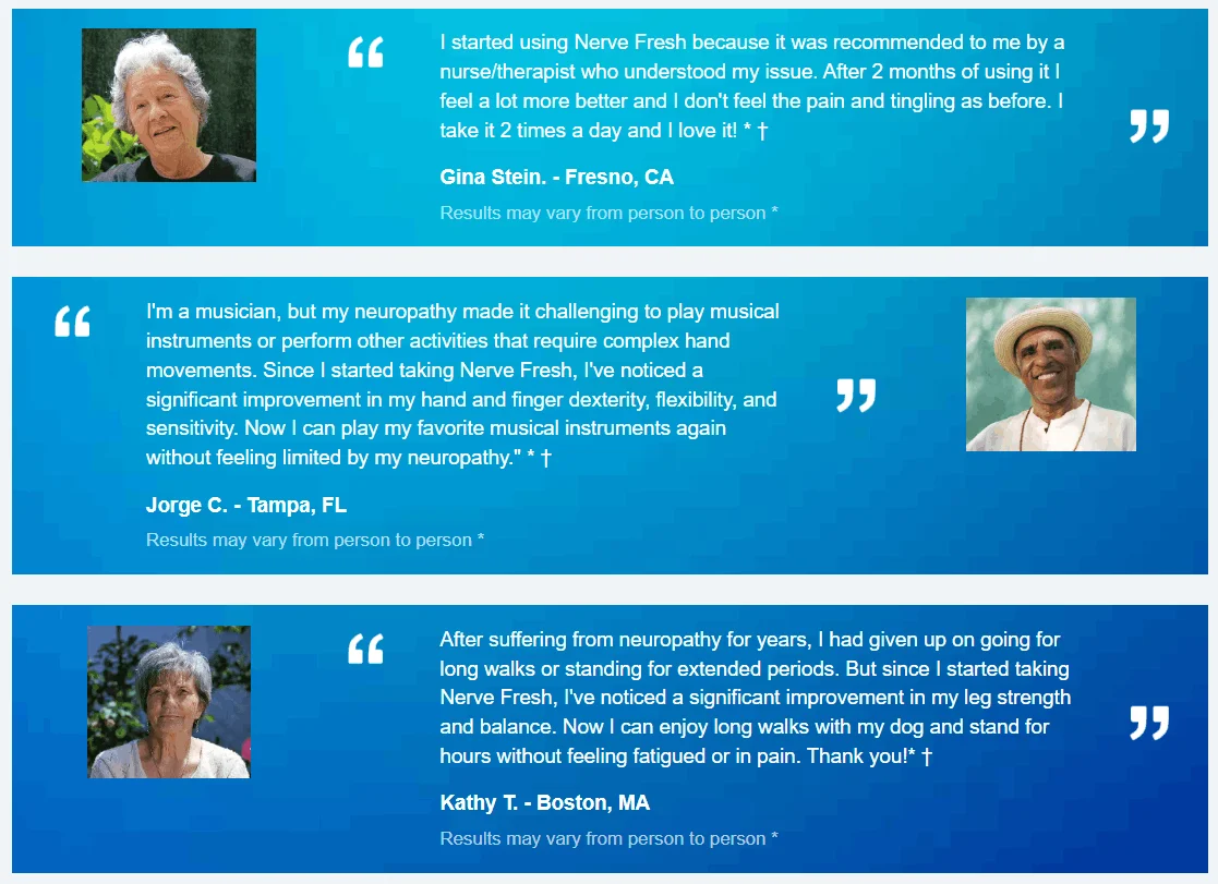 Nerve Fresh customer reviews